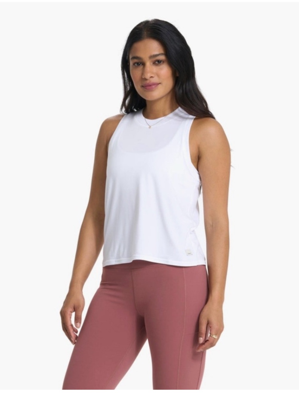 Vuori Energy Tank Top small white